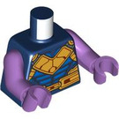 LEGO Dunkelblau Thanos Minifig Torso (973 / 76382)