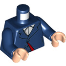 LEGO Dunkelblau The Arzt Minifigur Torso (973 / 76382)