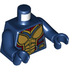 LEGO Dunkelblau The Wasp mit Transparent Blau Flügel Minifigur Torso (973 / 76382)