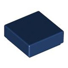 LEGO Dunkelblau Fliese 1 x 1 mit Nut (3070 / 30039)