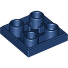 LEGO Dark Blue Tile 2 x 2 Inverted (11203)