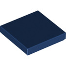 LEGO Dark Blue Tile 2 x 2 with Groove (3068)