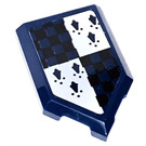 LEGO Bleu foncé Tuile 2 x 3 Pentagonal avec Ravenclaw Emblem Autocollant (22385)