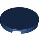 LEGO Dark Blue Tile 3 x 3 Round (67095)