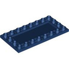 LEGO Dark Blue Tile 4 x 8 Inverted (83496)
