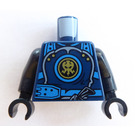 LEGO Dark Blue Torso Ninjago Blue Armor (973)