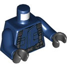 LEGO Dunkelblau Tracker Minifigur Torso (973 / 76382)