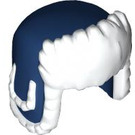 LEGO Blu scuro Ushanka Cappello con Bianco Pelliccia Lining (36933)