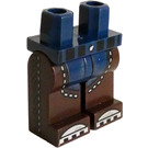 LEGO Dunkelblau Weste Friend Rex Minifigur Hüften und Beine (3815 / 49361)