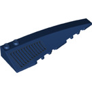 LEGO Dark Blue Wedge 10 x 3 x 1 Double Rounded Right with Black vents (45349 / 50956)