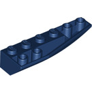 LEGO Dark Blue Wedge 2 x 6 Double Inverted Right (41764)