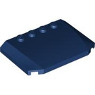 LEGO Dark Blue Wedge 4 x 6 Curved (52031)