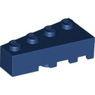 LEGO Dark Blue Wedge Brick 2 x 4 Left (41768)