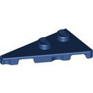 LEGO Dark Blue Wedge Plate 2 x 4 Wing Left (65429)