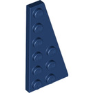 LEGO Dark Blue Wedge Plate 3 x 6 Wing Right (54383)