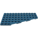 LEGO Dark Blue Wedge Plate 6 x 12 Wing Right (30356)