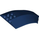 LEGO Dark Blue Windscreen 6 x 8 x 2 Curved (40995 / 41751)