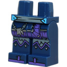 LEGO Dark Blue Wolf Mask Warrior Legs (73200 / 105531)