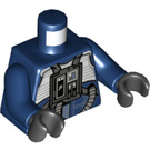 LEGO Dark Blue Y-Wing Pilot Minifig Torso (973 / 76382)