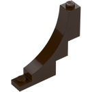 LEGO Dark Brown Arch 1 x 5 x 4 Inverted (4294 / 30099)