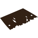 LEGO Dark Brown Awning (Tattered) (69244)