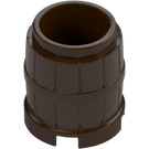 LEGO Dark Brown Barrel 2 x 2 x 1.7 (2489 / 26170)