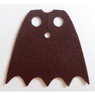 LEGO Dark Brown Batman Cape with 5 Points and Stretchy Fabric (19185 / 30426)