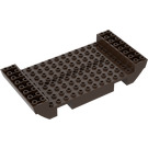LEGO Marron foncé Boat Base 8 x 16 (2560)