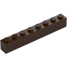 LEGO Marron Foncé Brique 1 x 8 (3008)