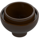 LEGO Dark Brown Brick 2 x 2 Round Dome Inverted (15395)