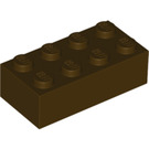 LEGO Dunkelbraun Backstein 2 x 4 (3001 / 72841)