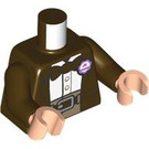 LEGO Marron foncé Carl Fredricksen Minifig Torse (973 / 76382)