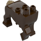 LEGO Mørk brun Centaur Ben med Mørk beige Hale (67638)