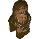 LEGO Marron Foncé Chewbacca Tête avec Crossed Bandoliers (38194)