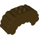 LEGO Dark Brown Design Brick Hair (5000)