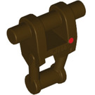 LEGO Dark Brown Droid Torso with Commando Dot (30375 / 74459)