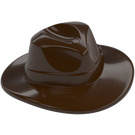 LEGO Dark Brown Fedora Hat (61506 / 88410)