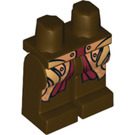 LEGO Dark Brown Haldir Legs (3815 / 11168)