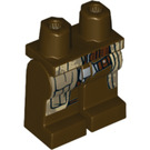 레고 어두운 갈색 Han Solo (Endor) 미니피규어 엉덩이와 다리 (3815 / 21026)