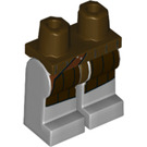 레고 어두운 갈색 Han Solo (Hoth) 미니피규어 엉덩이와 다리 (3815 / 24036)