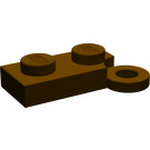 LEGO Dark Brown Hinge Plate 1 x 4 Base (2429)