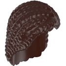 LEGO Marron Foncé Longue Tressé Cheveux (4643)