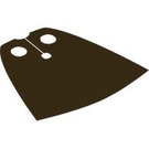 LEGO Dark Brown Minifig Cape with Shiny Fabric (20458)