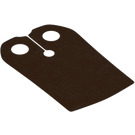 LEGO Dark Brown Narrow Cape with 2 Holes and Normal Fabric (65384 / 79829)