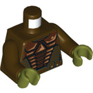 LEGO Dark Brown Neimoidian Warrior Minifig Torso (973 / 76382)