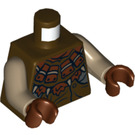 LEGO Dark Brown Orc Torso (76382)