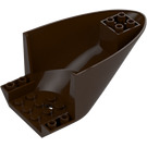 LEGO Dark Brown Plane Rear 6 x 10 x 4 (87616)