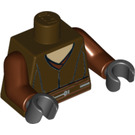 LEGO Dark Brown Plo Koon Torso (973 / 76382)