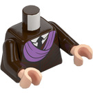 LEGO Marron Foncé Professeur Quirrell Torse (973 / 76382)