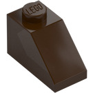 LEGO Dark Brown Slope 1 x 2 (45°) (3040 / 6270)